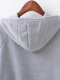 Cats Printed Hooded Sweatshirt
